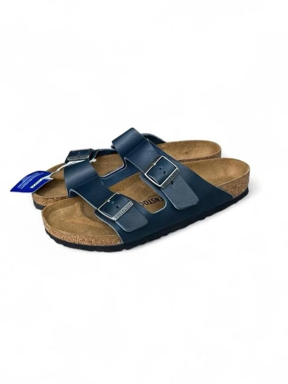 Birkenstock Arizona Midnight Navy Birko-Flor Sandals EU 43 US Men’s 10 Regular